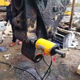 Electric hydraulic excavator Sleeve press Construction machinery of crawler Pin Remover Shaft sleeve press fitting, digging and