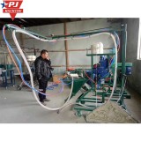 GRC Glass fiber window mortar spraying machine Construction mud jet Wet cement shotcrete machine