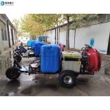 Small electric three wheel applicator Agricultural, animal husbandry and forestry weeding and fertilization machine Convenient p