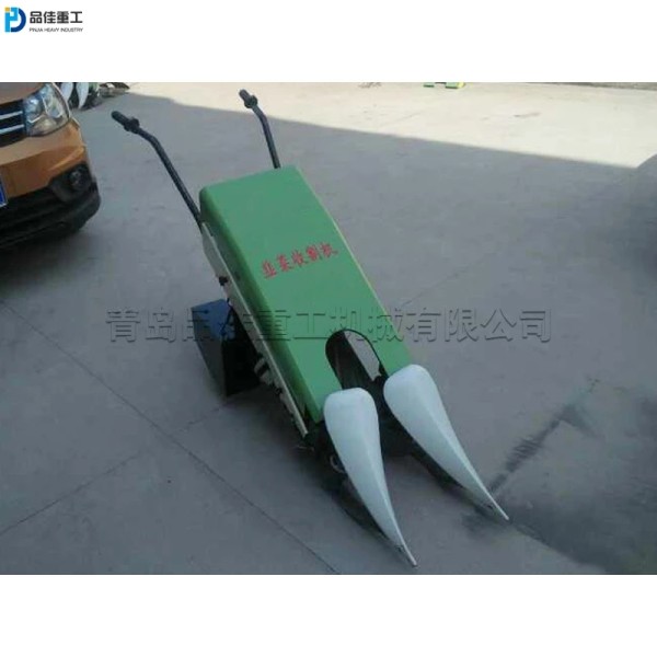 Electric leek harvester Hand held small leek stubble harvester Greenhouse single row leek cutting machine