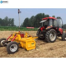 Farmland planting and leveling machine Dry land laser leveling machine Tractor driven land scraper
