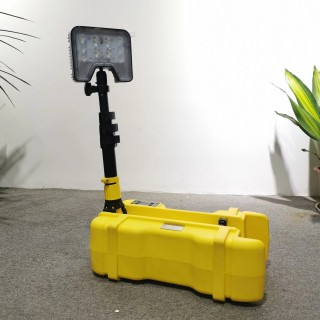 zl8206 Charging portable Folding work light LED Flood fighting and disaster relief lamp with multi floodlight adjustable red and