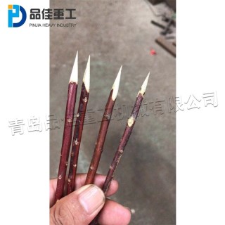 Small grinding red willow sharpener Wooden barbecue stick round bar cutting machine Circular arc wooden sweater sharpening machi