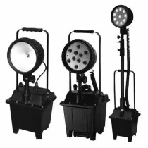 bqk6100 Portable explosion-proof floodlight mobile lamp LED30W Strong light emergency battery lifting working lamp