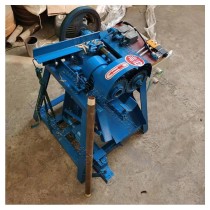 Round broom rod wood stick tapping equipment Furniture decorative wood threading machine Small electric mill threading machine