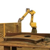 Excavator stick Boom Forklift truck tank Lower frame robot Automatic welding workstation
