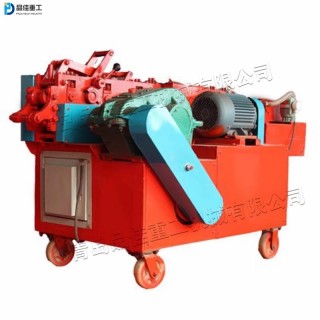 Steel pipe straightening, derusting and painting integrated machine Repair device for bending pipe in building construction Pipe