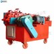 Steel pipe straightening, derusting and painting integrated machine Repair device for bending pipe in building construction Pipe