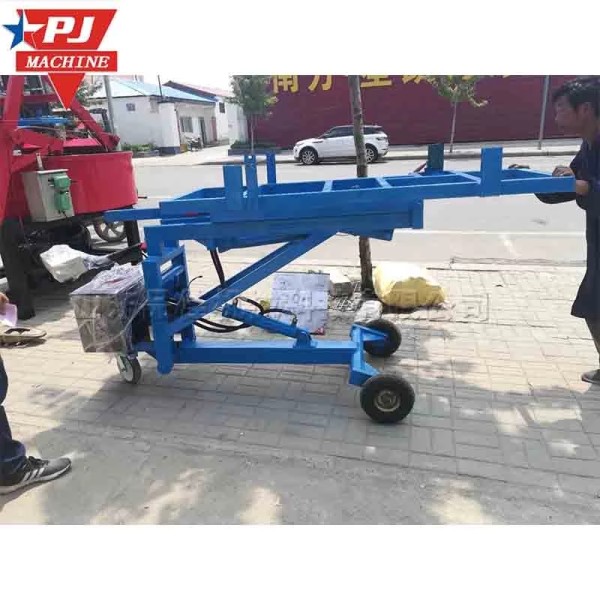 Wall panel of loader Construction Engineering Light partition board installation machine Mobile grab vertical plate machine for