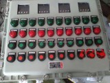 Explosion control panel box enclosure distribution power control box