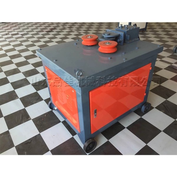 Small steel bar arc bending machine Bridge tunnel culvert building round steel bending machine Double wheel drive bending machin