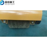 High pressure road sweeper Hand push gasoline sweeper Roller brush stepless speed regulating road marking clearing machine