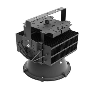 High power LED floodlight outdoor waterproof super bright tower droplight construction site headlight court light