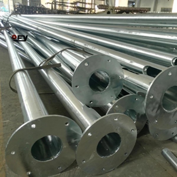 Hot DIP Galvanized Steel Light Pole Lamp Pole