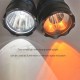 Portable super searchlight Explosion-proof portable searchlight 12W Electricity Display LED Yellow and white light
