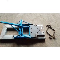 Steel plate bending machine Metalworking Manual steel plate bending machine Iron bending machine