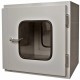 Stainless Steel 304 Recessed Specimen Pass-Thru Cabinet, Satin Finish