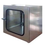 Stainless Steel 304 Recessed Specimen Pass-Thru Cabinet, Satin Finish