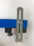 Railway gauge Mine gauge 600 track ruler Aluminum alloy gauge Gauge with light