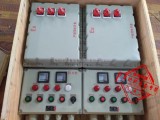 Explosion control panel box enclosure distribution power control box