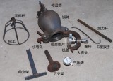 Popcorn machine 5 jin Cannon popcorn machine Old hand popcorn machine Rice cooking machine