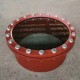 supply Glass mirrors For desulfurization and denitration Manhole sight glass DN500 tank top Glass mirrors