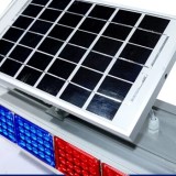 High luminous efficiency Solar Strobe Light road safety warning LED traffic
