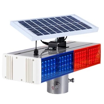 High luminous efficiency Solar Strobe Light road safety warning LED traffic