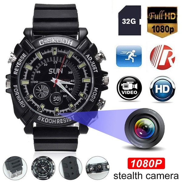 Full HD 1080P Video Recorder Mini Camera Watch with Cameras IR Night Vision Motion Detection Wireless Micro Camcorder Action Cam