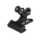 Camera flash holder background clip general photographic equipment clip monitor pan tilt clamp
