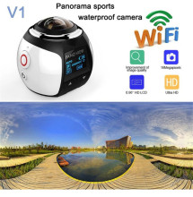 4K 360 Action Camera Wifi Mini 2448*2448 Ultra HD Mini Panorama Camera 360 Degree Sport Driving VR Camera HDV