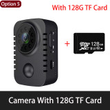 HD Mini Body Camera Wireless 1080P Security Pocket Night Vision Motion Activated Small Cam For Cars Standby PIR Video Recorder