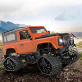 RC Car With LED Light Off-Road Climbing Crawler 4WD 2.4Ghz ABS Hobby Toys WiFi Camera For Kids USB Rechargeable Portable Gifts