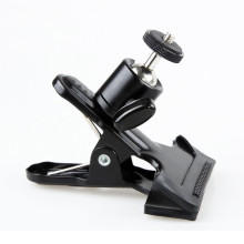 Camera flash holder background clip general photographic equipment clip monitor pan tilt clamp