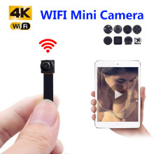HD 4K DIY Portable WiFi IP Mini Camera P2P Wireless Micro Camcorder Video Recorder Motion Detection Remote View Support 64g