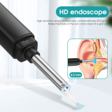 Wireless WiFi Ear Otoscope Oto Speculum Ultra-Thin Ear Scope Camera Waterproof Earwax Removal Tool Health Care Tool Android iOS