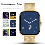 2021 New Women Smart watch Men 1.69  Color Screen Full touch Fitness Tracker Men Call Smart Clock Ladies For Android IOS+BOX