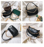Crocodile Pattern Leather Crossbody Bag for Women Fashion Small  Handbags Luxury Design Ladies Clutch Purse Shoulder Bag