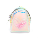 Cartoon Coin Purses Bags Creative Cute Girl Waterproof Clear Purse Kid Women Small Key Bag PVC Mini Wallet With Keychian