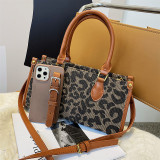 Top Quality 2021 New Leopard Famous Brand Bags Luxury Bags Women Genuine Leather Handbags Fashion Shoulder Bags Crossbody Bag