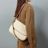 New Autumn High Quality Genuine Leather Shoulder Bags For Women Luxury Brand Designer Messenger Bag Female Crossbody Bag Coffee
