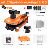 KF102 GPS Drone 4k Profesional 8K HD Camera 2-Axis Gimbal Anti-Shake Photography Brushless Foldable Quadcopter RC Distance 1200M