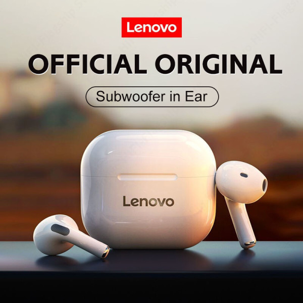 Lenovo LP40 Mini TWS Bluetooth 5.0 Earphones IPX4 Waterproof Wireless Headphones Touch Control Music Headsets Earbuds with Mic
