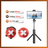 2022 NEW Wireless Selfie Stick Bluetooth Mini Tripod Extendable Monopod With Remote shutter For IOS Android Smart phone Camera