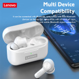 Lenovo LP70 ANC TWS Bluetooth 5.2 Earphones Intelligent Noise Canceling HIFI Sound Wireless Headphones with Mic Handfree Earbuds