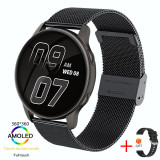 KALOSTE New Smart watch Men 360*360 AMOLED Full Touch Sport Fitness Tracker Women Smartwatch Clock Man For Huawei Xiaomi apple