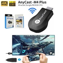 M4 Plus 1080P Wireless WiFi Display TV Dongle Receiver HDMI-compatible TV Stick for DLNA Miracast for AnyCast for Android IOS
