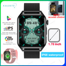 New Bluetooth call NFC smart watch 2022 Fashion Men Business Women's Watches Women waterproof Fitness Bracelet for xiaomi realme