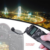 VILTROX Time Lapse Intervalometer Timer Remote Control Shutter Release with N3 Cable for Nikon D90 D600 D3100 D3200 D5000 D5100