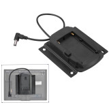 Battery Adapter Base Plate for Lilliput FEELWORLD Monitors Compatible for Sony NP-F970 F550 F770 F970 F960 F750 Battery